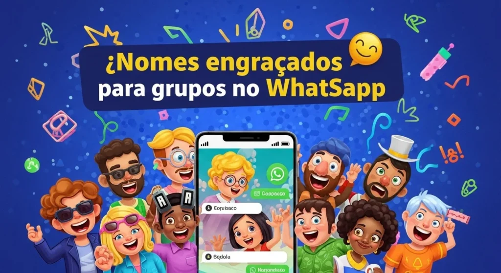 🔷Nomes engraçados para grupos no WhatsApp