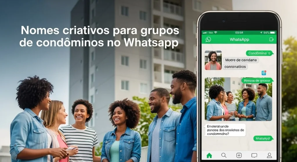 🔷Nomes para grupos de condôminos ou vizinhos no WhatsApp