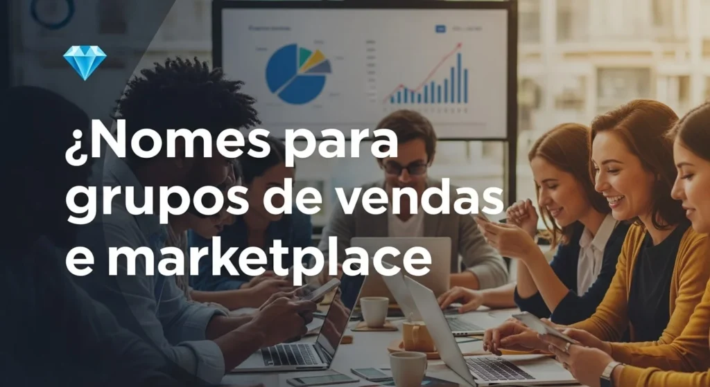 🔷Nomes para grupos de vendas e marketplace