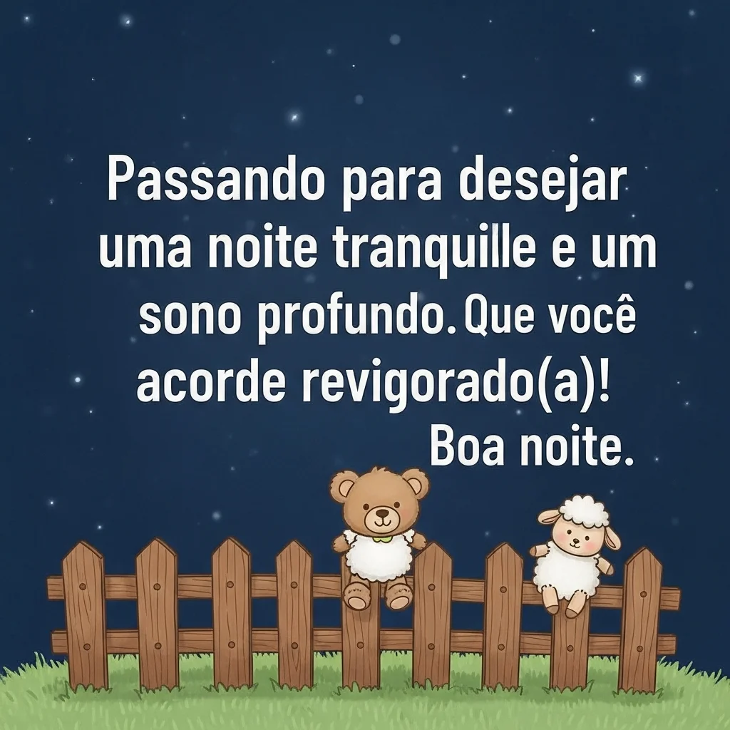 Boa noite!