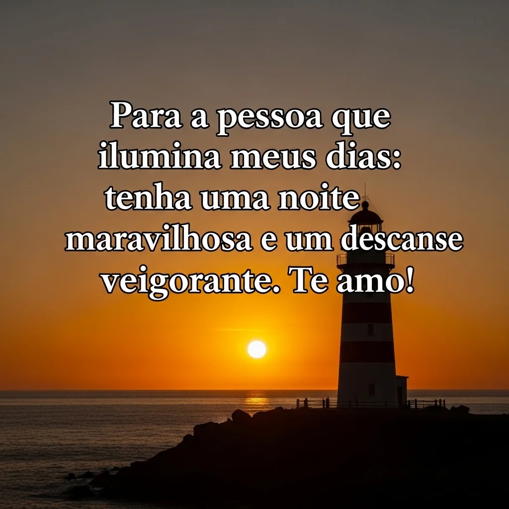 Boa noite.