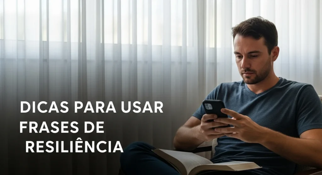 Dicas para Usar Frases de Resiliência
