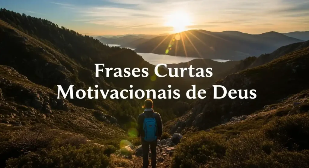 Frases Curtas Motivacionais de Deus