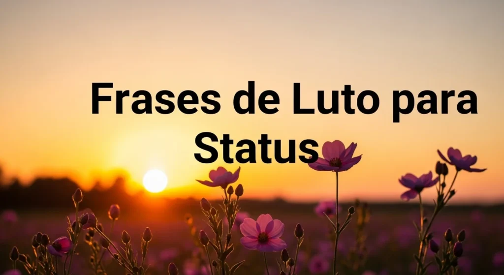 Frases de Luto para Status