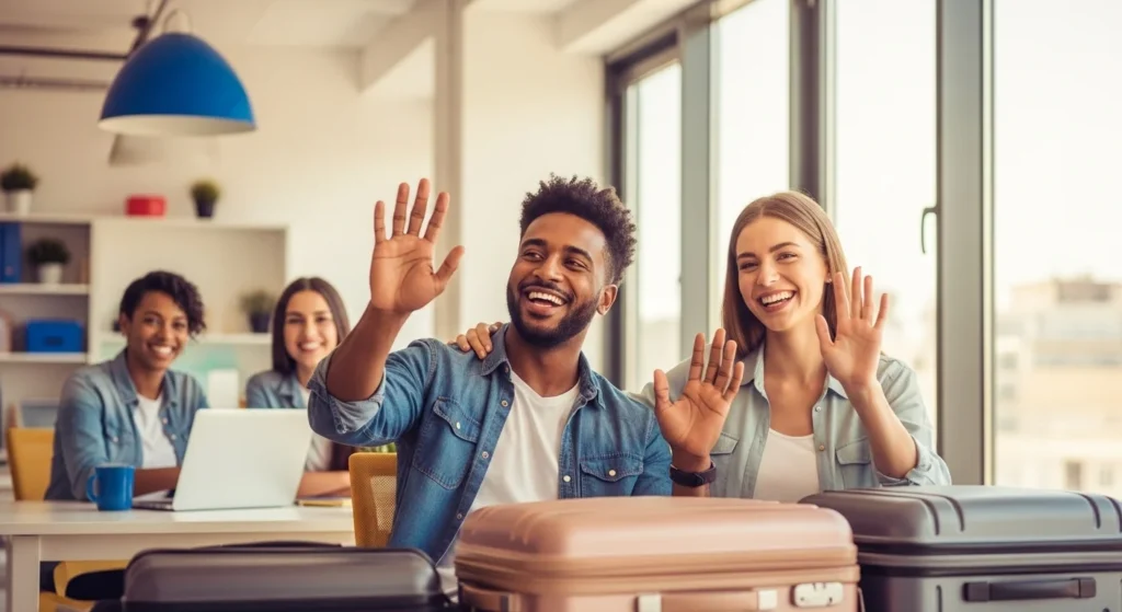 Mensagem de Boas Férias do Trabalho