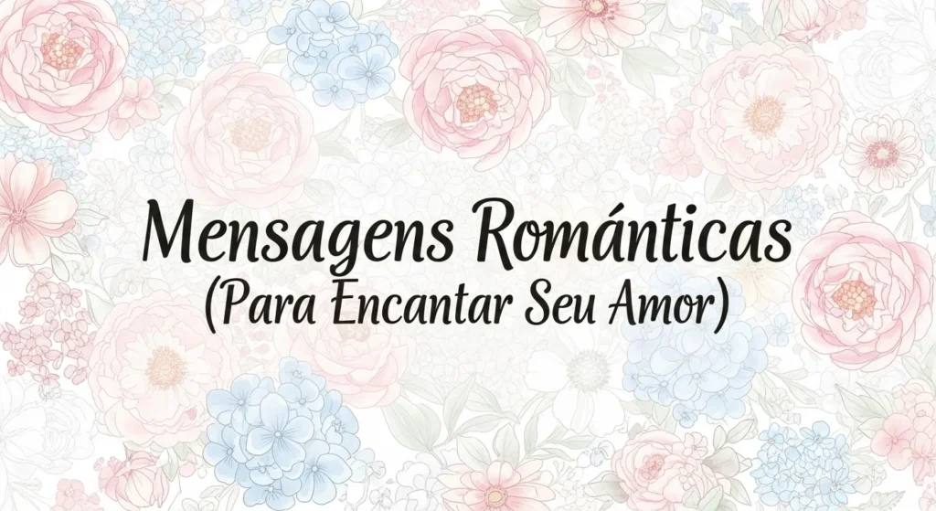 Mensagens Românticas (Para Encantar Seu Amor)