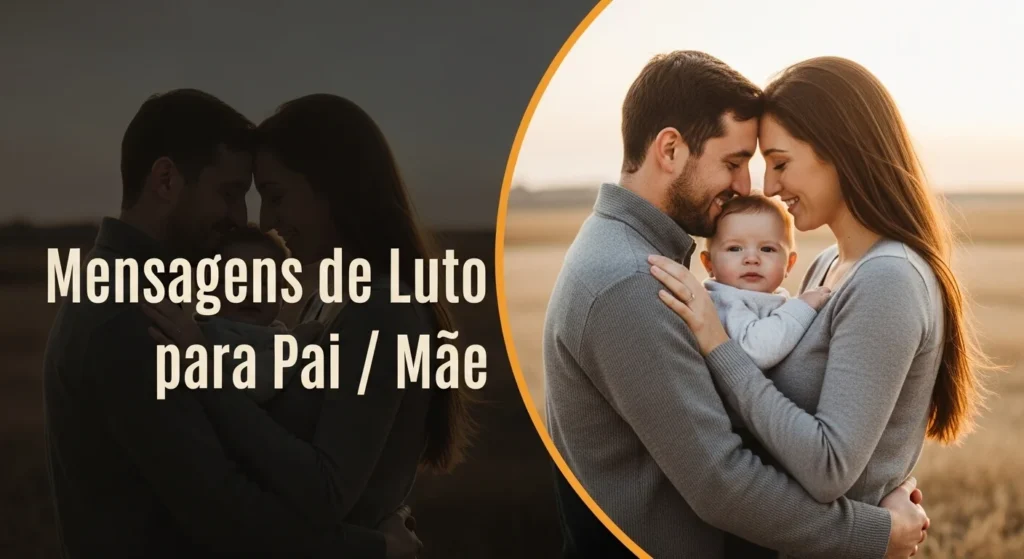 Mensagens de Luto para Pai  Mãe