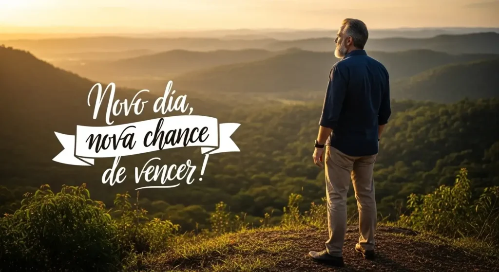 Nova manhã, nova chance de vencer!