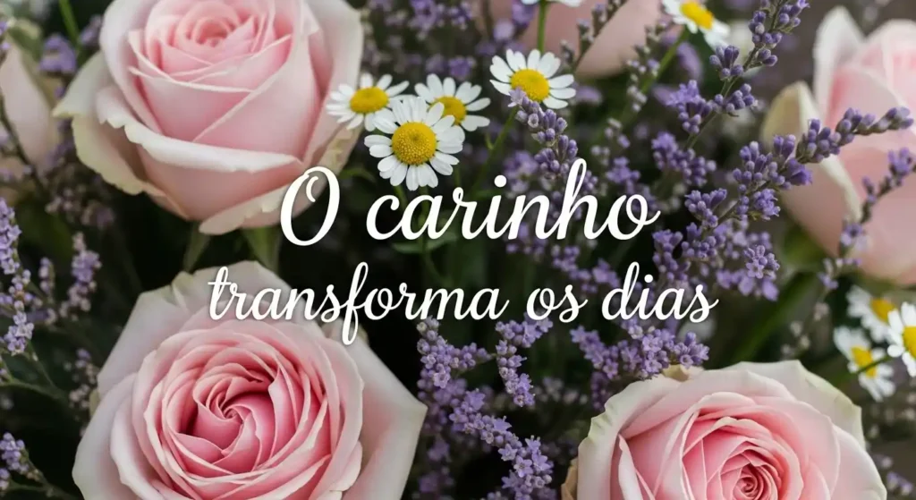 O carinho transforma os dias