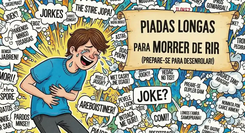Piadas Longas para Morrer de Rir Prepare-se para Desenrolar