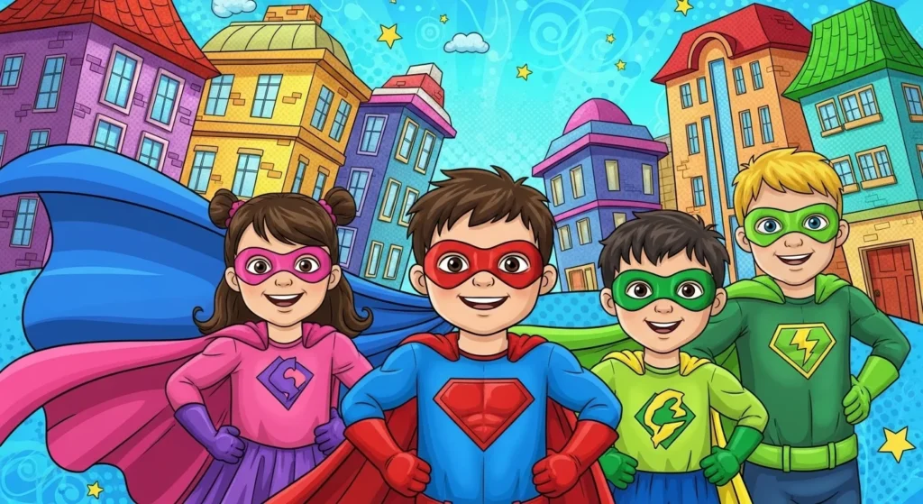 Piadas de Super-Heróis para Crianças