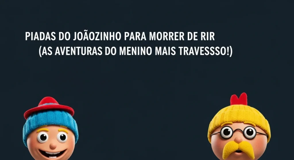 Piadas do Joaozinho para Morrer de Rir