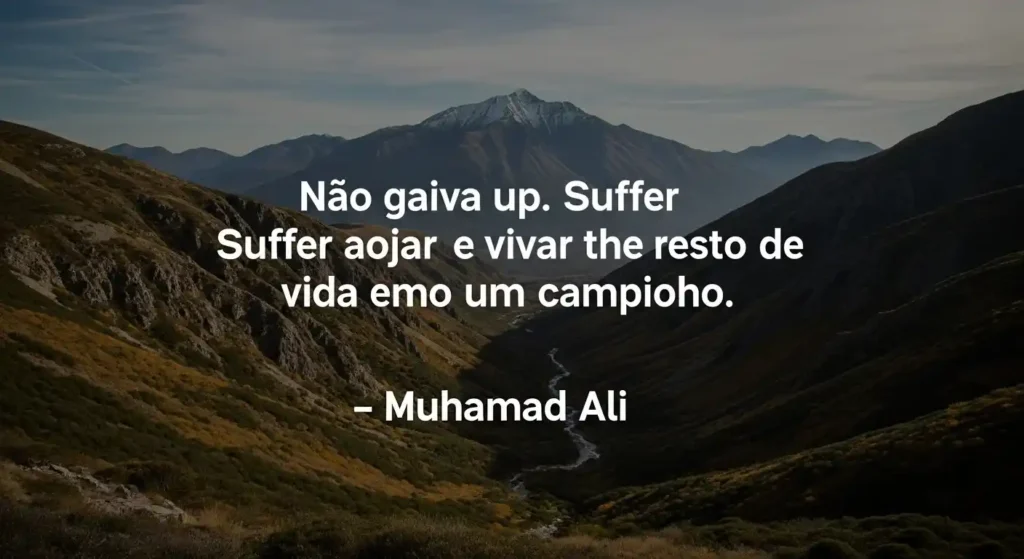 Frases de Atletas para Superar Desafios
