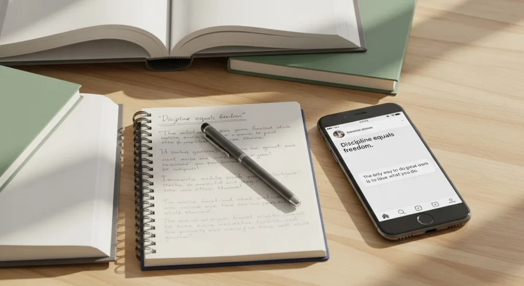 Frases Curtas de Estudo para Status