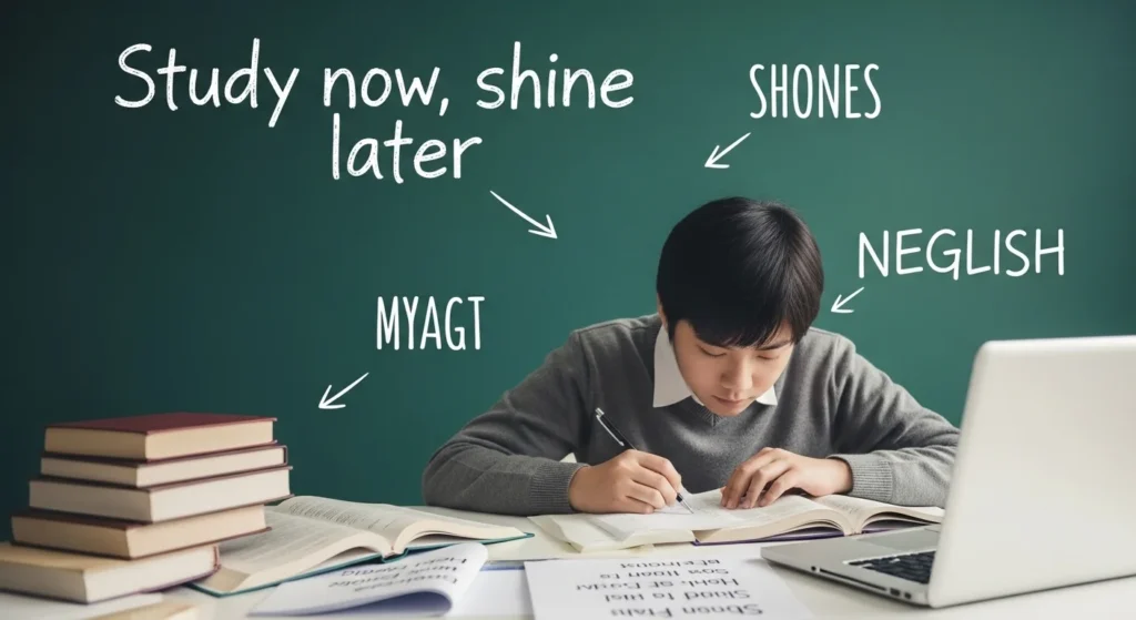 Frases de Estudo em Inglês