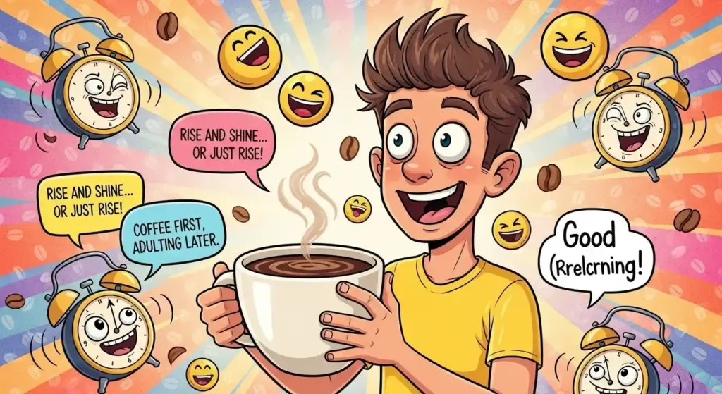 Memes e imagens ideias de bom dia com alegria