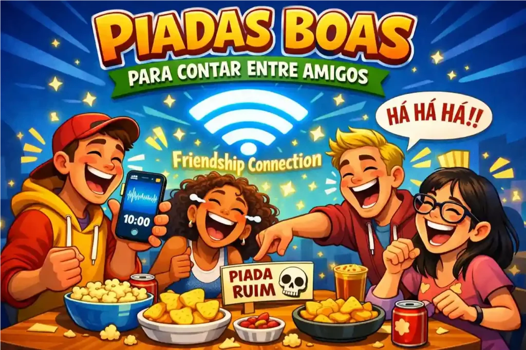 Piadas Boas para Contar Entre Amigos
