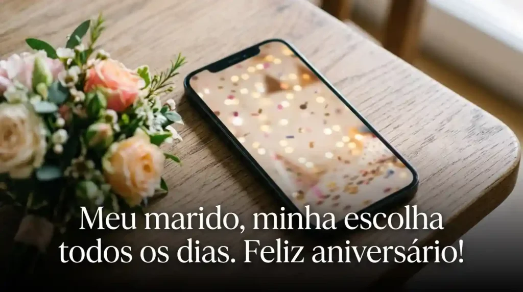 Frases de Aniversário para Marido para Status e Instagram
