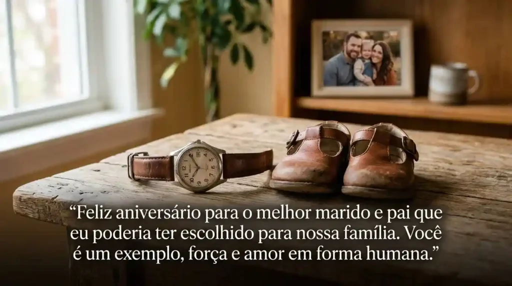 Mensagem de Aniversário para Marido e Pai