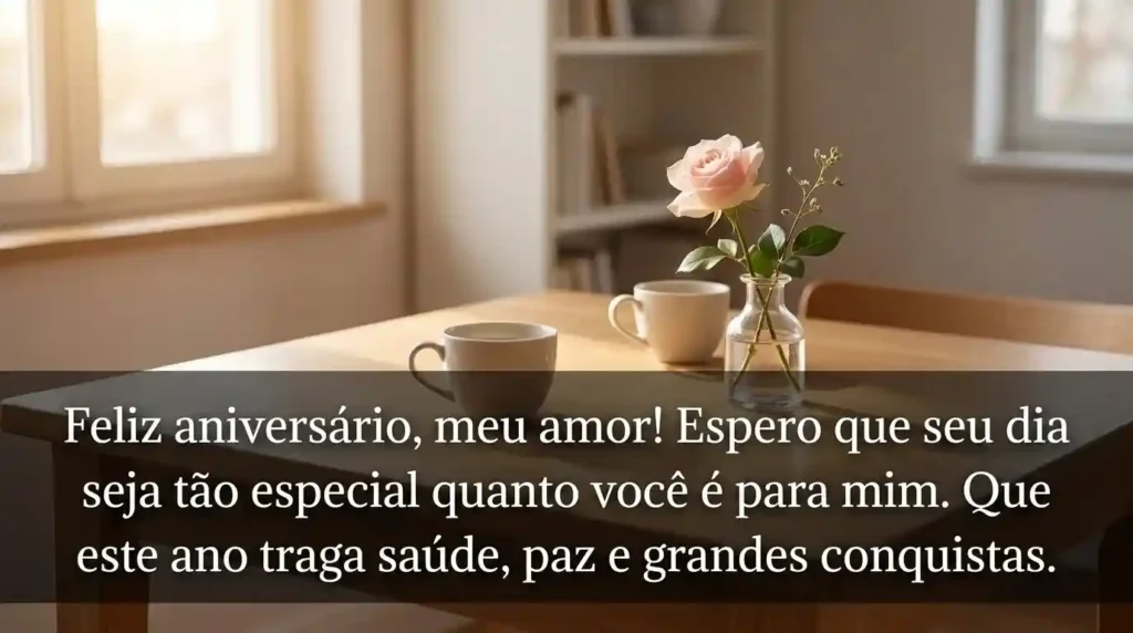 Texto de Aniversário para Marido Simples
